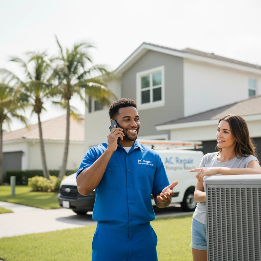 AC Repair Pompano Beach customer support in Haverford